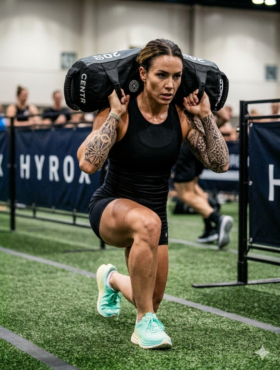 Sandbag Lunges